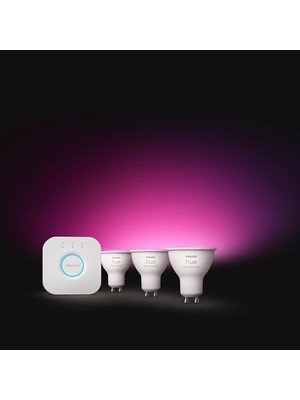 Huewca 4.2W GU10 Renkli Spot Akıllı Ampul 3'lü Başlangıç Seti