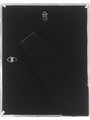 Frames Bambu Tasarım Metal Çerçeve, 8X10, Mat 5x7, Gümüş