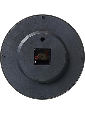30 cm Gerçek Cam Sessiz Mekanizma Duvar Saati