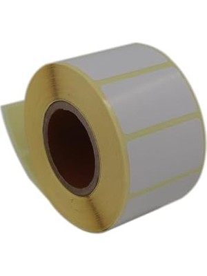 Hazır Al Hızlı Al Eko Termal Etiket 45MM x 25MM Ruloda 1000 Adet 40MM Çapında Direk Termal Transfer Etiketi