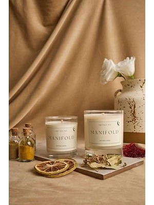 Artaluna Manifold Safran- Kokulu Soya Mum (Büyük)