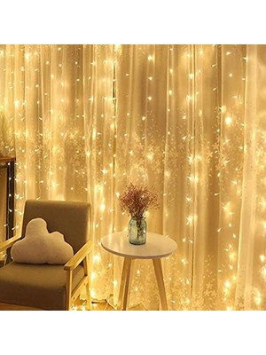 DD70YT1365 320 LED 8 Fonskiyonlu Dekoratif LED Günışığı Perde, 2x2 Metre