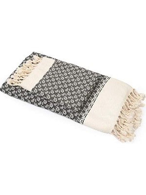 Yılmazlar Tekstil Seti Plaj Havlusu Sauna, Yoga, Fitness Için Çok Amaçlı Kullanım 50X90 ve 100X180CM