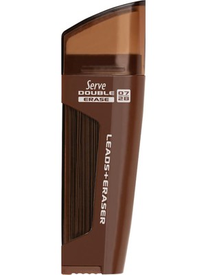 Double Kalem Ucu-Sılgılı 07MM Kahverengı