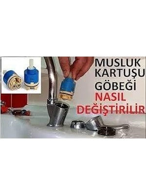 Armatur Banyo Mutfak Batarya Kartuşu 35 Lik Ayaklı