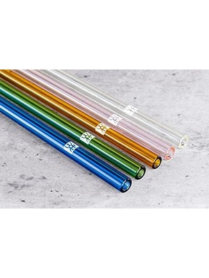 Zwsorrento Cam Pipet Renkli Düz 3lü Paket