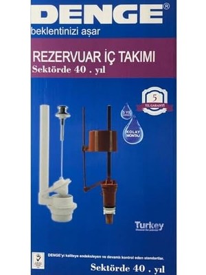 Denge Çekmeli Klozet Rezervuar Iç Takım