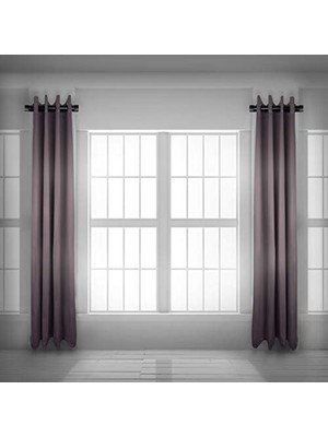 Rod Desyne SIDE150-2 3,8 cm Yan Perde Çubuğu, 30,48-50,8 cm (2'li Set), Siyah