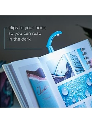 If Tiny Kitap Okuma Lambası Açık Mavi