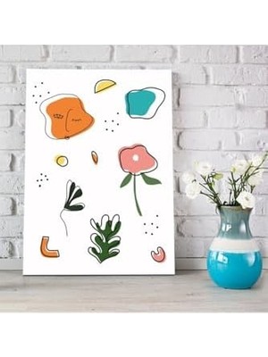 Tasarımlı Dekorasyon 30X40 Kanvas Tablo