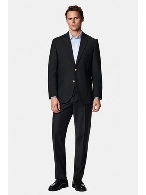 Abdullah Kiğılı 7 Drop Slim Fit Dar Kesim Yünlü Klasik Kumaş Pantolon