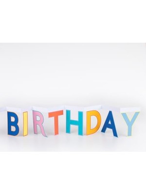 - Happy Birthday Tebrik Kartı