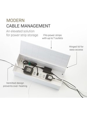 Kablo Kutusu Web - Beyaz