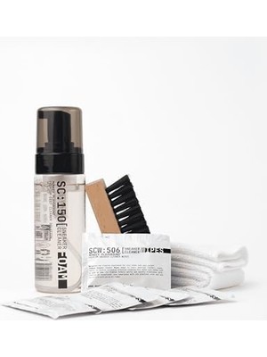 Monkey Playground Premium Ayakkabı Temizle Seti: Ayakkabı Temizleme Köpüğü, Ayakkabı Temizleme Fırçası, Mikrofiber Bez,ayakkabı Temizleme Temizleyici Mendil Içeren Ayakkabı Temizlik Seti