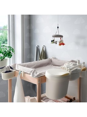 Önsklıg Stor Sepetler Değişen Tbl 4'lü Set, Beyaz