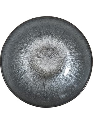 Silver Derin Dekoratif Kase 21 cm