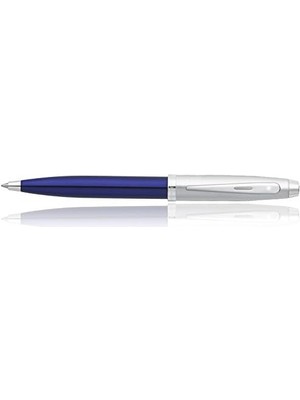9308-2  100 Tükenmez Kalem Mavi - Krom