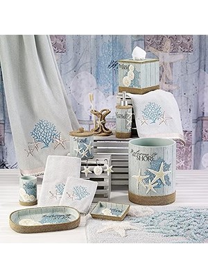 Countertop Beachcomber Pamuk, Kapalı Kavanoz, Çok Renkli