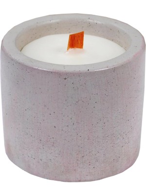 Vanilya Kokulu Mum Bardak Mum 80 gr