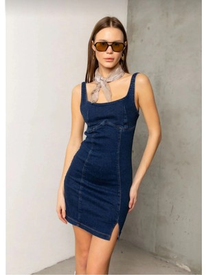 Meecy Kot Elbise Mini