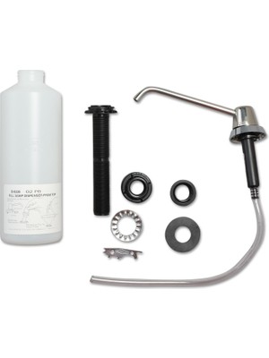 8226 Tezgah Üstü Sabunluk, 963 Ml, Paslanmaz Çelik