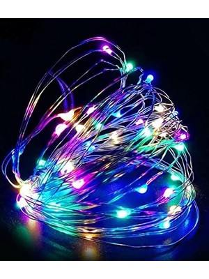 Hidz LED 3/5/10 Metre Rgb Işığı Ağaç Süsleme (1 Adet, 10 Metre)