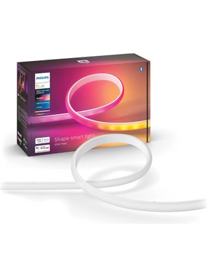Hue Gradient Renkli Akıllı LED Şerit Aydınlatma, 2m, 16 Milyon Renk ve Renk Geçişli