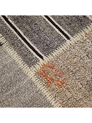 Lima Gri Krem Patchwork Halı 120X180