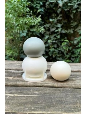 Küre 7cm Çap Silikon Mum Kalıbı