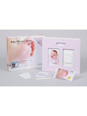 Baby Memory Prints Bebek Hatıra ve Ayak Izi (Pembe)