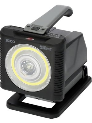 Profesyonel Serisi Multi 20 Watt 18 Volt Tüm Bataryalarla Uyumlu IP54 Lisanslı 1140+2160 Lümen Işık Gücüne Sahip LED Projektör