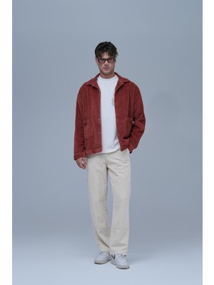 Saw Urbanity Urban Velvet Ceket Erkek Kiremit