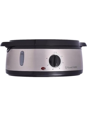 Hobbs 19270-56 Buharlı Pişirici, 9 L, 800 Watt, 60 Dakika Zamanlayıcı, Bulaşık Makinesinde Yıkanabilir, Bpa Içermez, Pirinç/yumurta Kapları, Paslanmaz Çelik/siyah