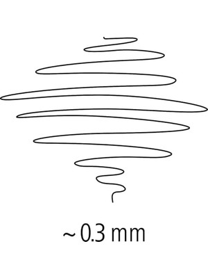 Triplus 0.3 mm  4'lü Blister Set (334-3 Mavi, 334-2 Kırmızı, 334-9 Siyah, 334-501 Neon Yeşil)