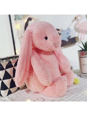 Uyku Arkadaşım Uzun Kulak Peluş Tavşan 65 cm Pembe