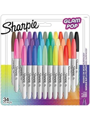 Glam Pop Permanent Markör 34LÜ Bls