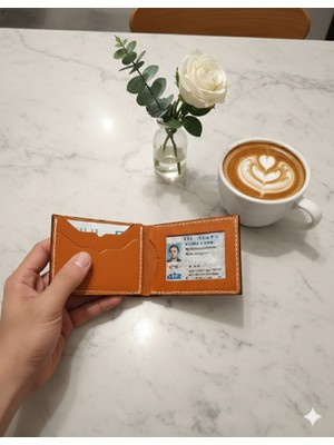 Otohousse Hakiki Deri Cüzdan Katlanır Kartlık