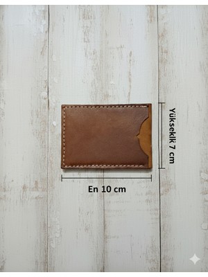 Otohousse Hakiki Deri Cüzdan Katlanır Kartlık