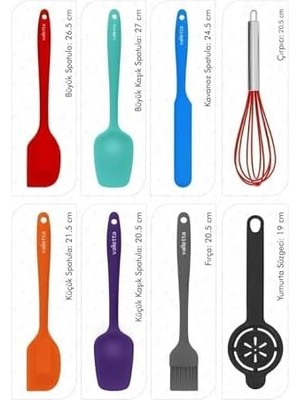 VLT1112 8 Parça Mutfak Seti