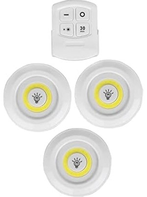 Kumandalı Işık Ayarlanabilir 3'lü LED Işık