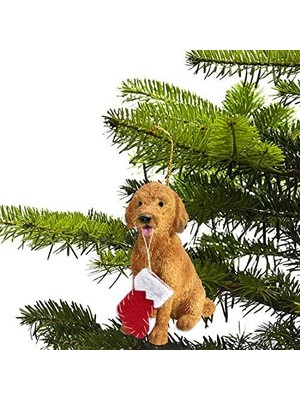 Sandicast Süslemeli Goldendoodle Süsü, Çok Renkli (XSO24201)