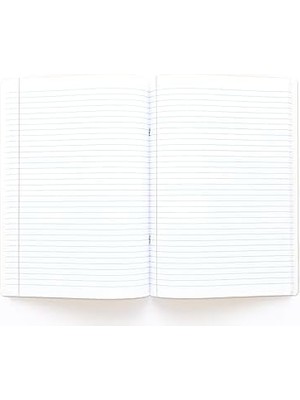 Colors A4 80 Yaprak Çizgili Defter 3'lü Paket, Somon, Pembe, Mavi