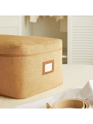 4'lü Jüt Hurç Set 2 Adet 30 x 22 x 18/2 Adet 52 x 28 x 21 cm