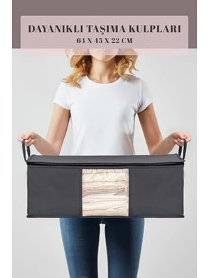 Pencereli Hurç Altı Düzenleyici Set (64 * 45 * 22 Cm, Adet, 6)