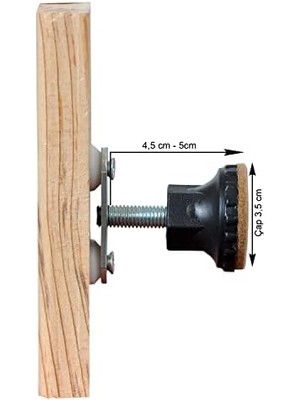 Yatak Başı Mobilya Sabitleyici Stoper Ses Önleyici Boşluk Doldurucu