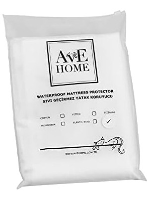 Ave Home Bebek Beşiği ve Bebek Yatağı Için Sıvı Geçirmez Yatak Koruyucu Alez (76X110)