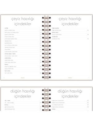 Modern Evlilik Planlayıcım - 112 Sayfa Çeyiz Defteri ve Düğün Planlayıcı - Söz Nişan Listesi