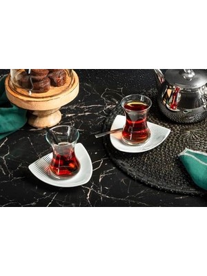4 Parça 2 Kişilik Çay Takımı