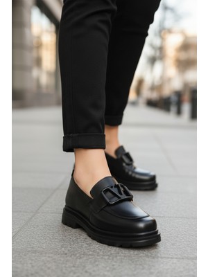 Ayakmod 2644 Siyah Kadın Günlük Ayakkabı