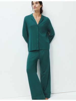 Marks & Spencer Pamuk Modal Karışımlı Pijama Takımı